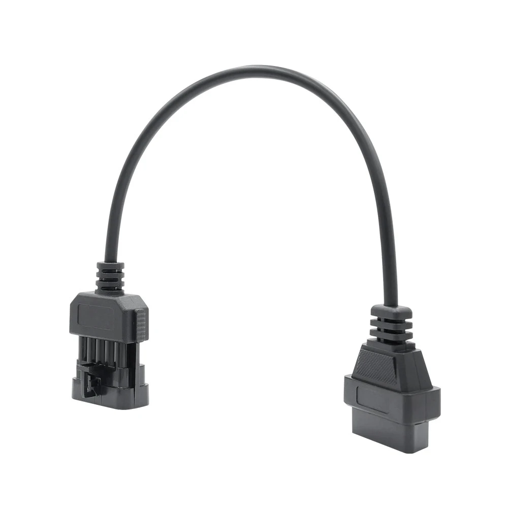 10 Pin to 16 Pin OBD1 to OBD2 Connect Cable Connector Adapter for OPEL for Chevrolet for Vauxhall