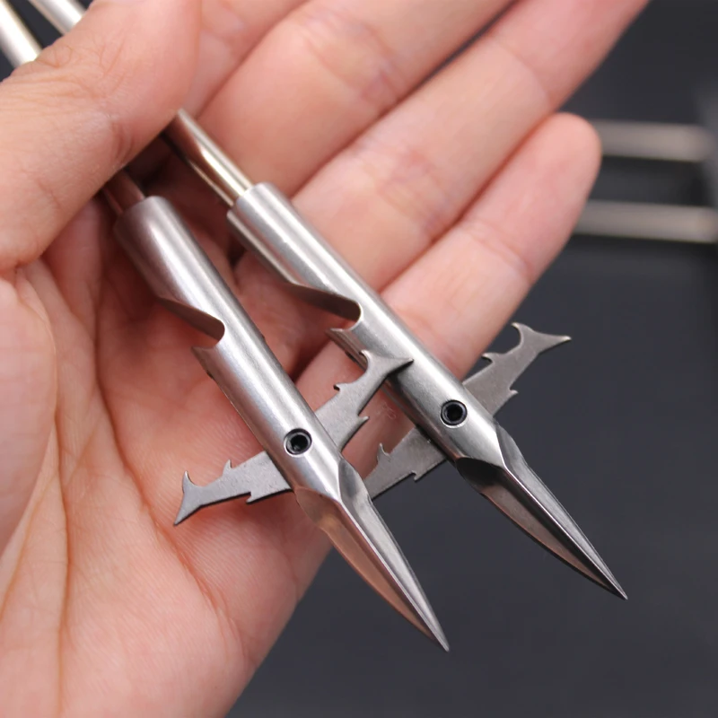 

2pcs Stainless Steel Outdoor Shooting Supplies Slingshot Archery Bullet Suit for Slingshot Fishing Reel Tool Darts Fishing Tools