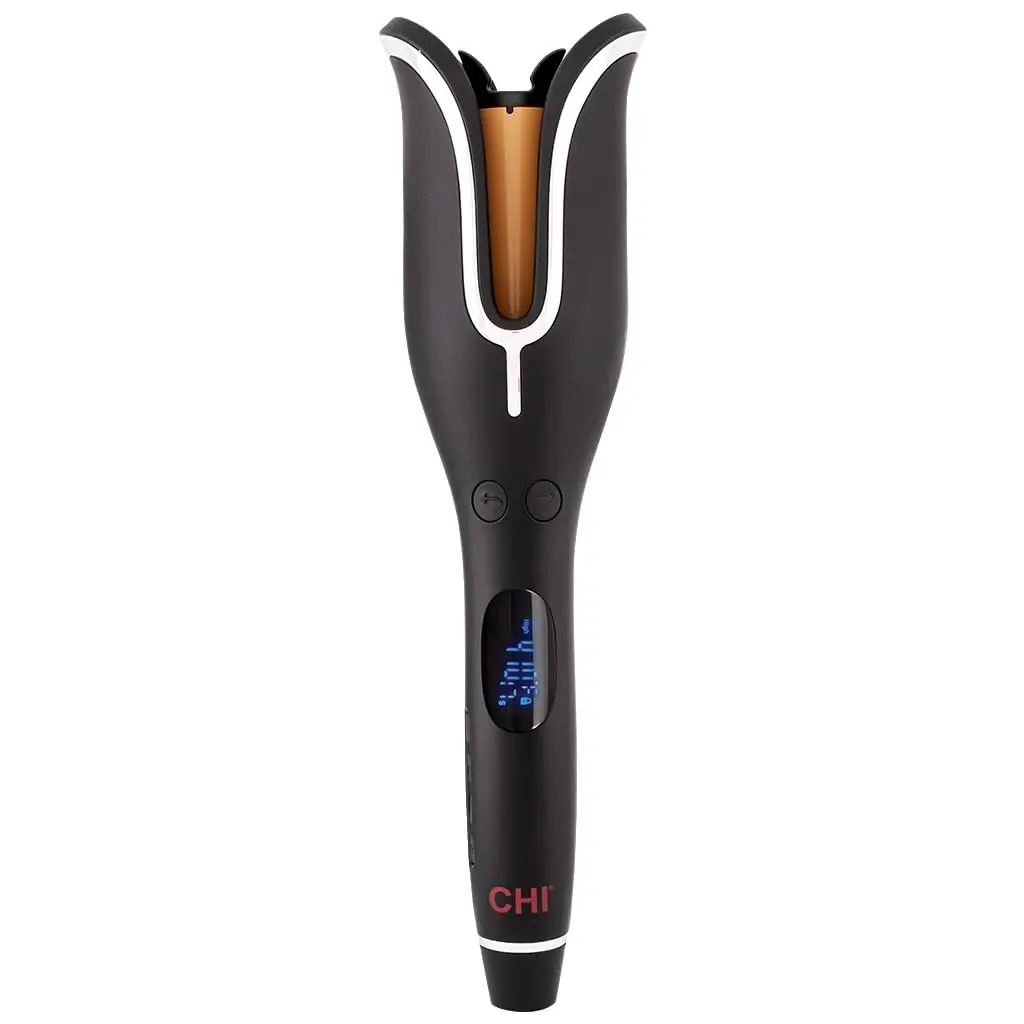 

1" Ceramic Rotating Curling Iron with Adjustable Heat, Salon-Quality Curls for All Hair Types, Auto Shut-Off & Tangle Protection