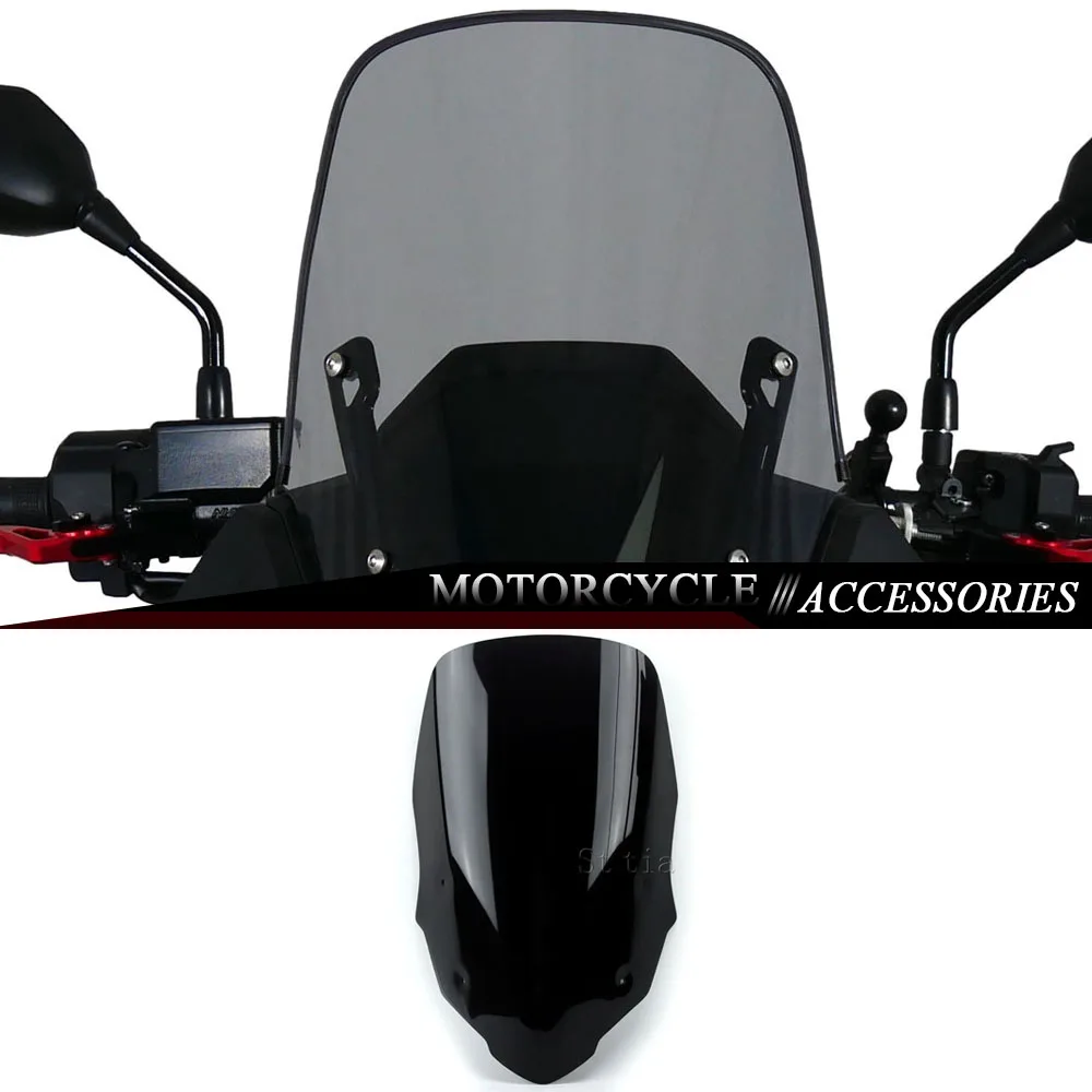 

For Honda Transalp XL 750 2023 2024 New XL750 Windscreen Touring Windshield Motorcycle Accessories Wind Deflector Fairing Visor