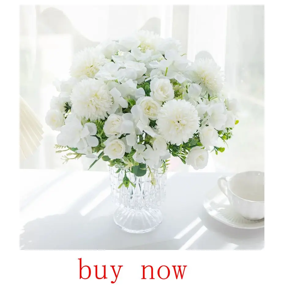 10/30 Stück Künstliche Blumen Seidenrosen Hochzeit Garten Festival Party Kranz Kopfschmuck DIY Geschenke Heimdekoration Vase Scrapbook Brautdekoration – Detail 2