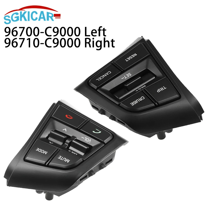 96700-C9000 96710-C9000 Commande au volant avec bouton Bluetooth pour régulateur de vitesse à distance 96700C9000 pour Hyundai ix25 (creta) 2.0L