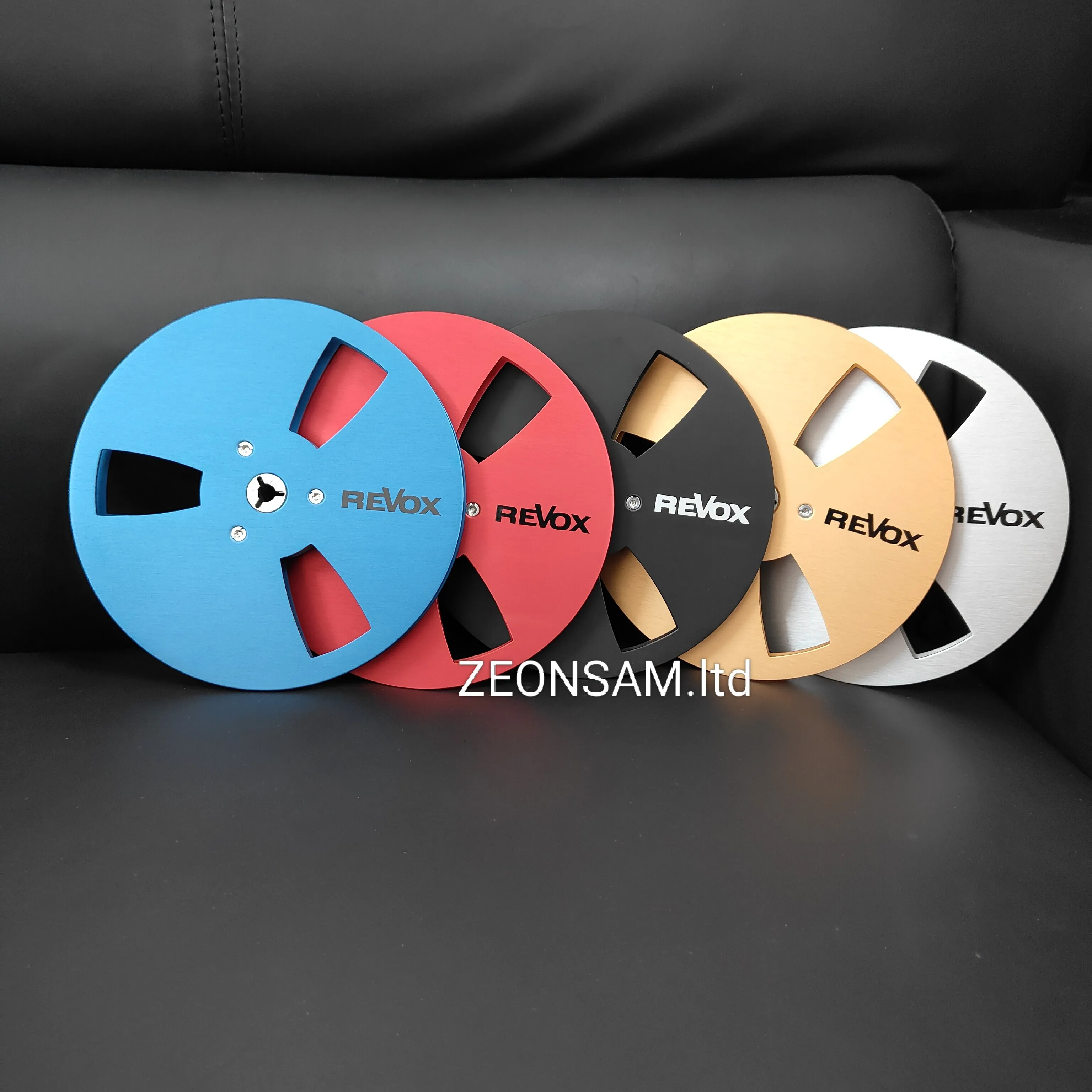 

REVOX 7 "x 1/4" дюйма алюминиевая пустая катушка для катушек-магнитофонов, пустая катушка для нанесения для Studer ReVox/TEAC/Pioneer/AKAI