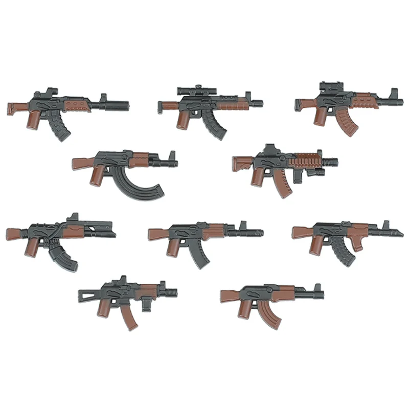 Figuras modernas das forças especiais armas militares blocos de construção soldado do exército cidade polícia multicolorido ak acessórios tijolos brinquedos