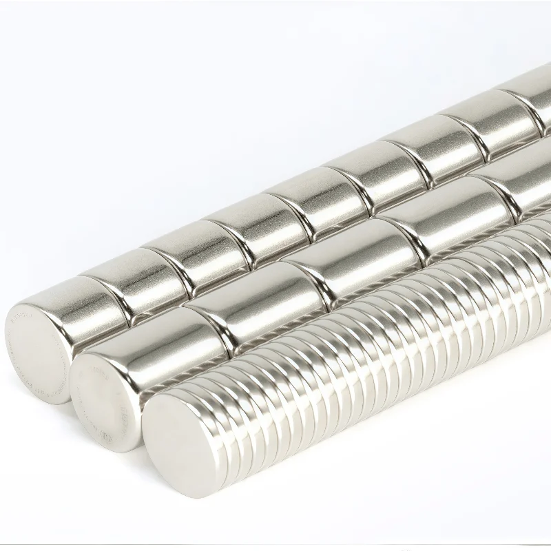 10 قطعة/الوحدة N52 ثلاجة مستديرة عالية القوة أرجواني ، قطر 12 مللي متر ، سمك 0.5-30 مللي متر