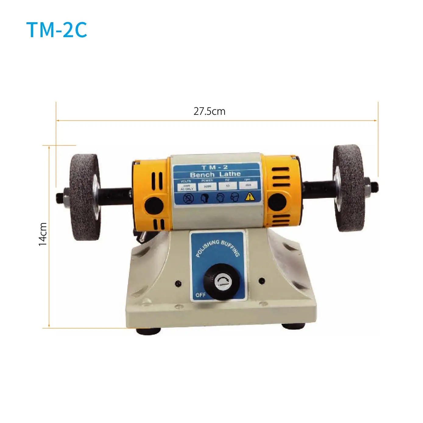 

On Time Shipping Multi-Purpose Super Power Jewellers Polishing Motor Bench Grinder