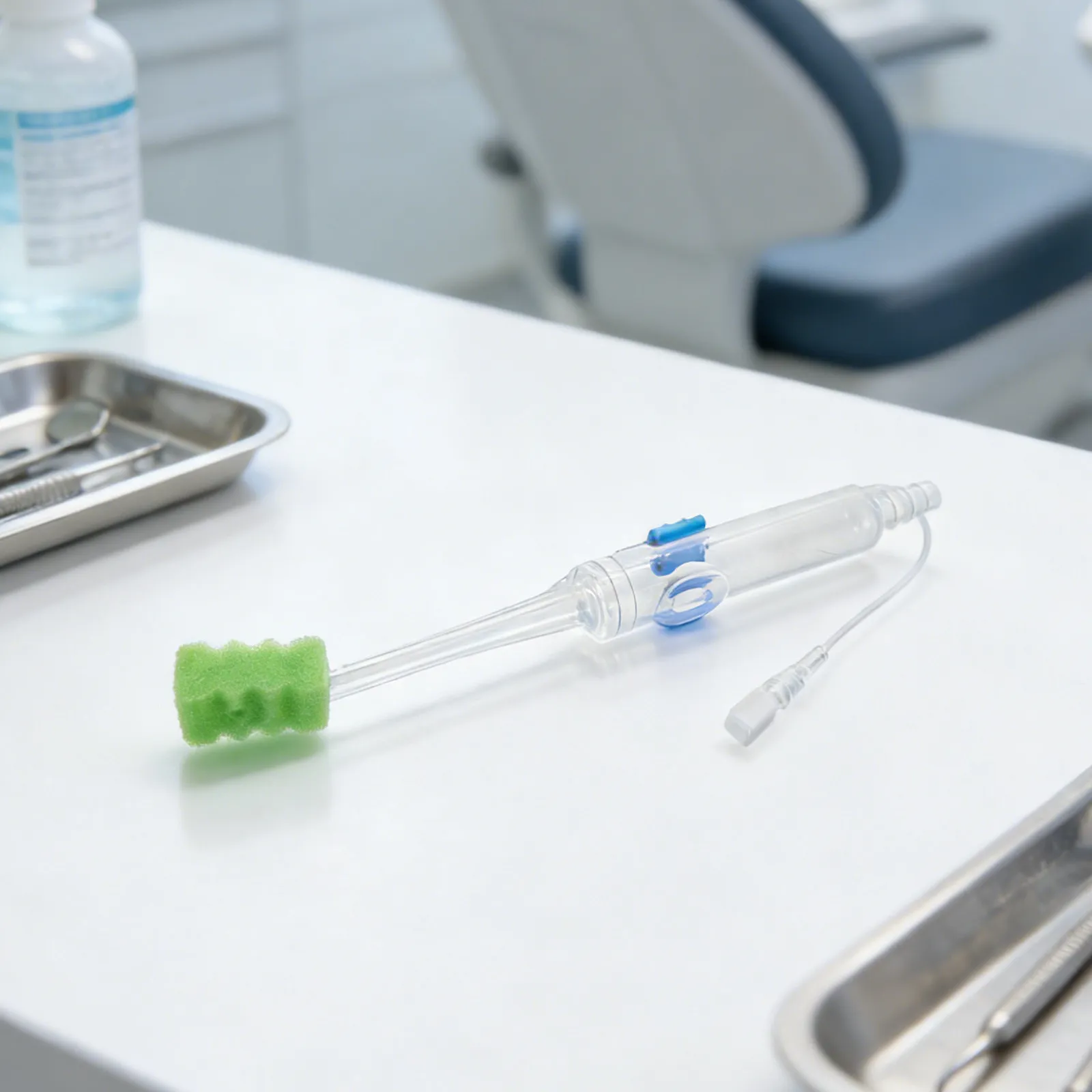 

Одноразовый отсасывающий катетер для ухода за пациентами, 50 см, прозрачная трубка, высокопоточный, безопасный, для использования в больницах