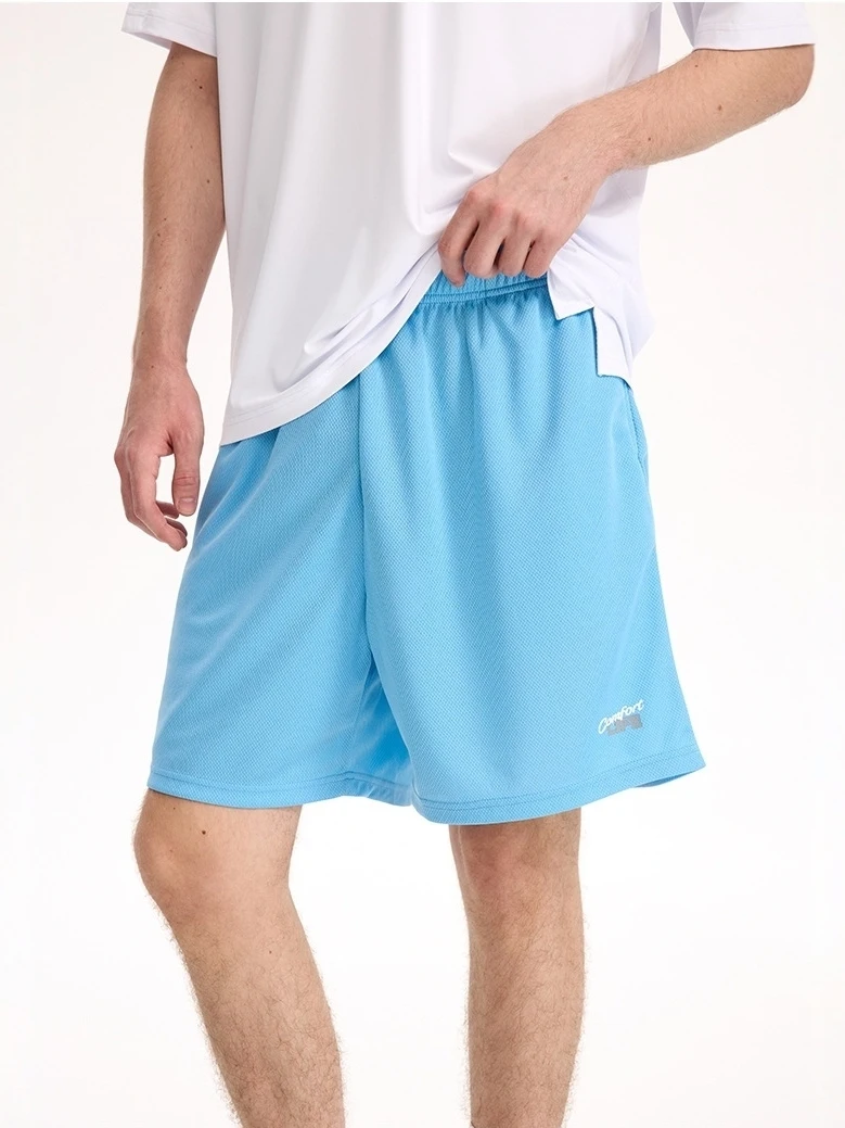 

Glowing Box Breathable Qui Dry Running Fitn Sport orts Outdoor Beach Casual Quarter Length Pants Polyester Fiber