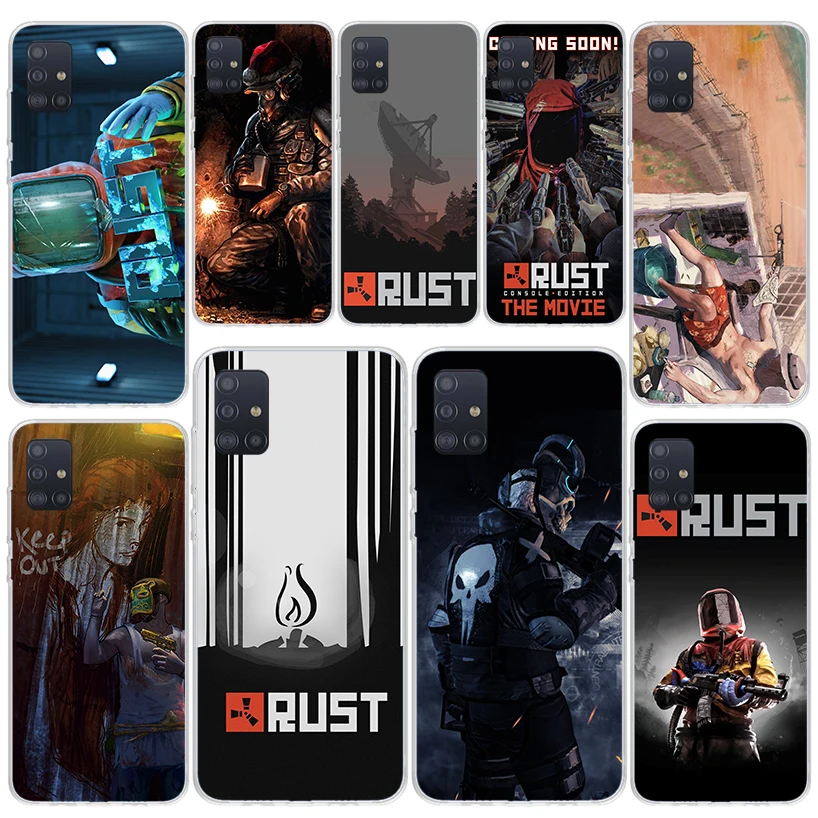 Shooting Rust Game Soft Silicone Phone Case For Samsung Galaxy A50S A51 A70 A71 A41 A31 A21S A11 A10S A20E A30S A40 A6 A7 A8 A9