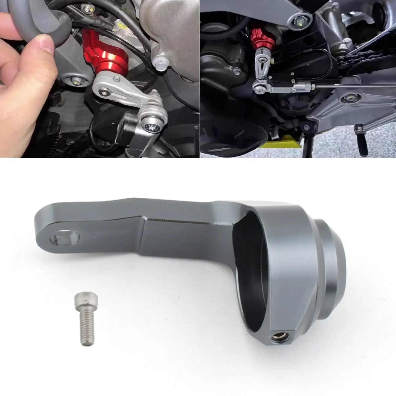 

Motorcycle Gear Shift Stabilizer Shifter Holder Kit for Aprilia RS660 Tuareg 660 Bike Modification Parts Aluminum Alloy