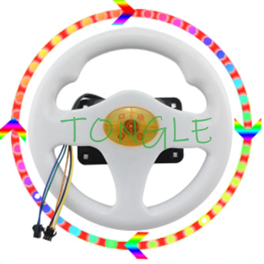 Tablero de juego de carreras de coches de fuego con volante y arnés de cableado para niños, 31 en 1, versión en inglés, máquina para deportes al aire libre