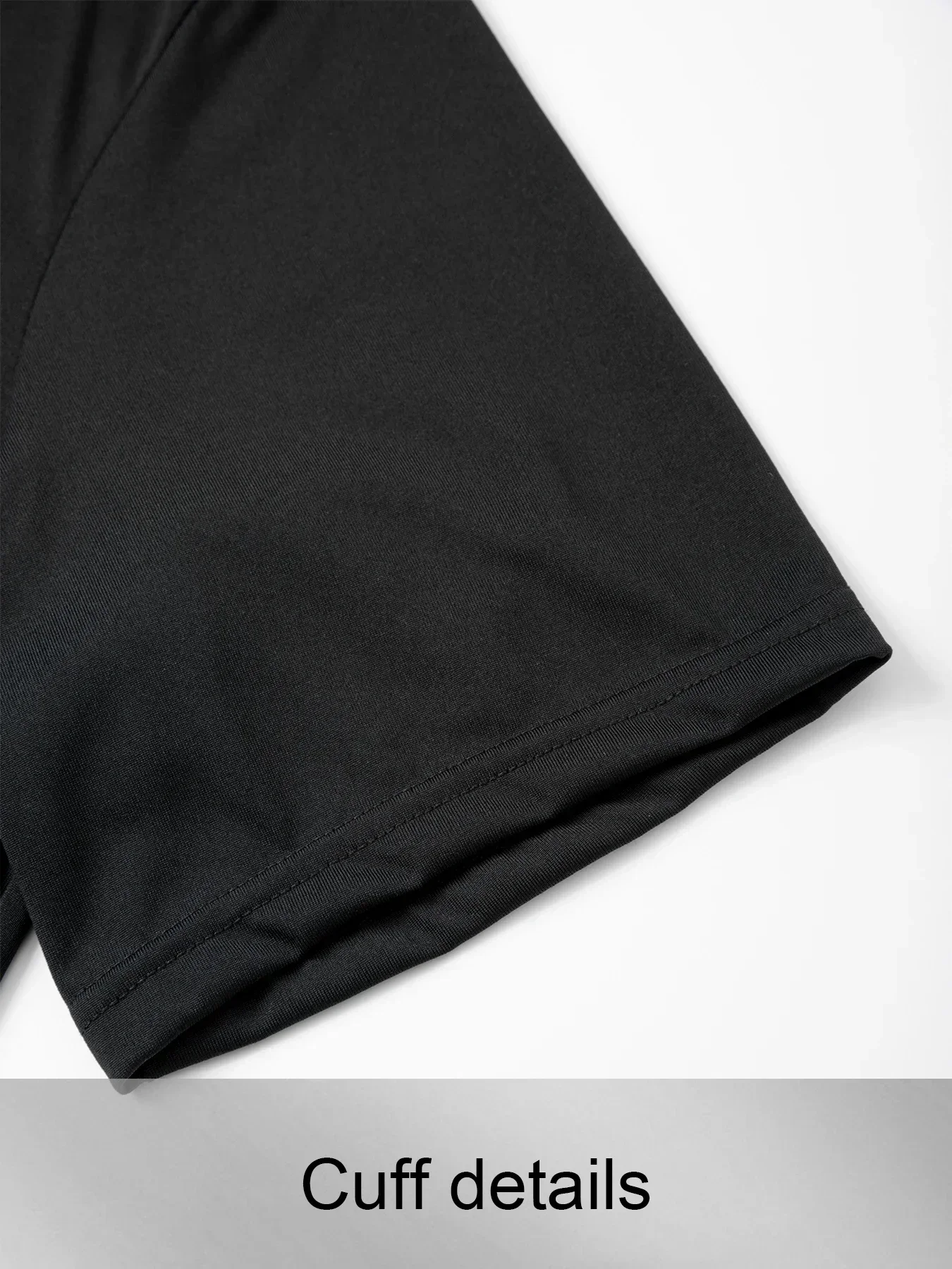 Herren Muscle Fit Kapuzen-Kurzarm-T-Shirt Schnelltrocknend Atmungsaktiv Pullover Sportliches Oberteil Fitness-Studio Workout Tägliches Casual Sport-Top – Detail 13