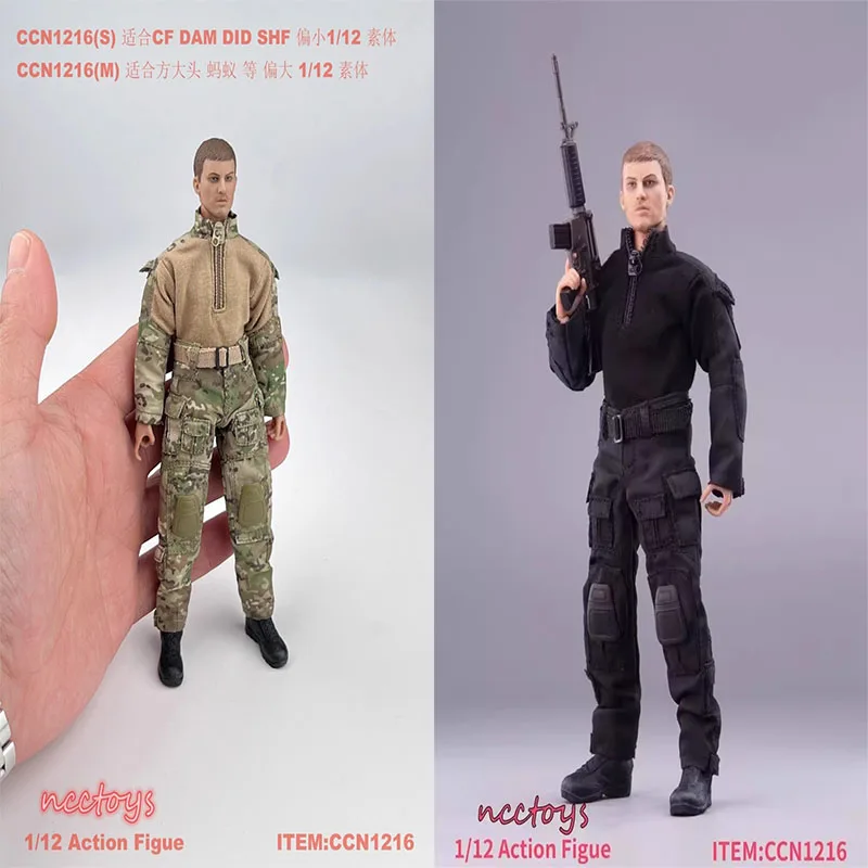 

NCCTOYS CCN1216 1/12 CP Камуфляж и черный аксессуары для одежды Игрушка 6-дюймовая фигурка на складе