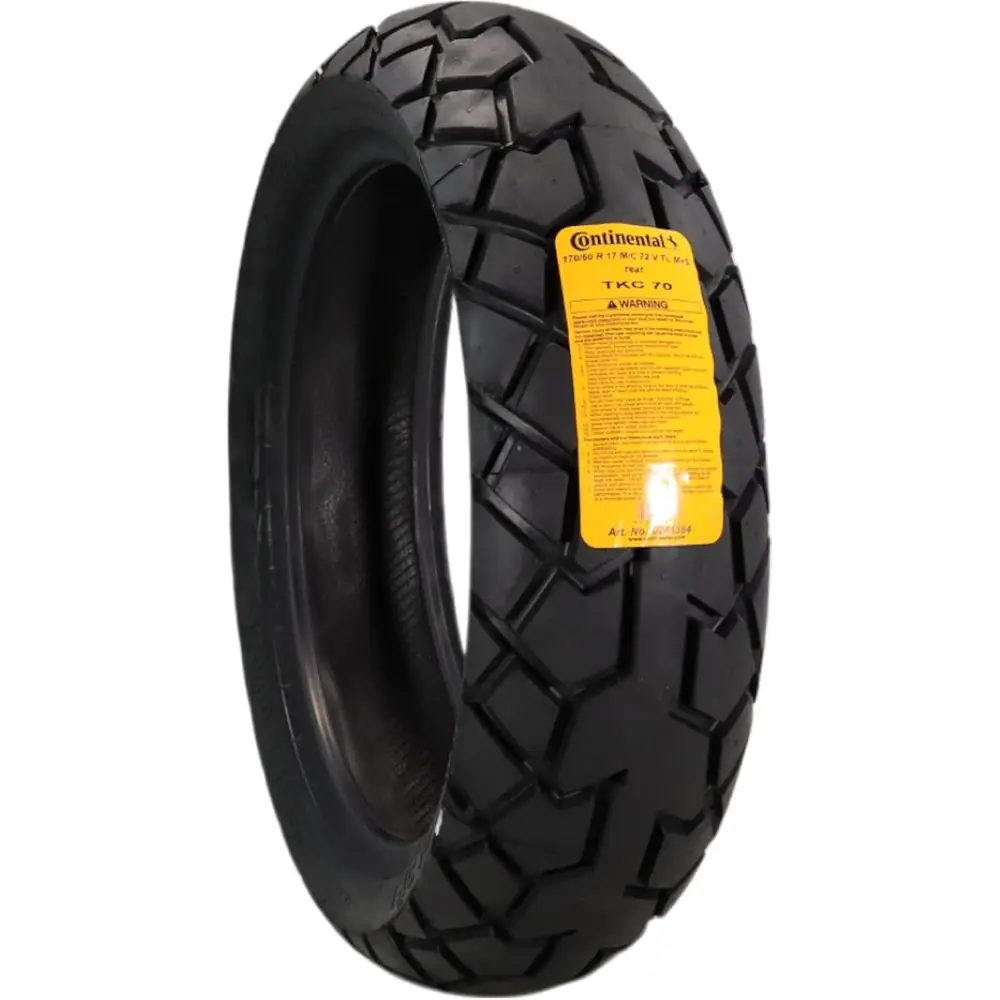 

Мотоциклетная шина TKC 70 170/60 R17 M/C (72V) TL для заднего колеса - для приключенческих поездок, использования на дорогах общего пользования и легком бездорожье - прочная, износостойкая, высокопроизводительная.