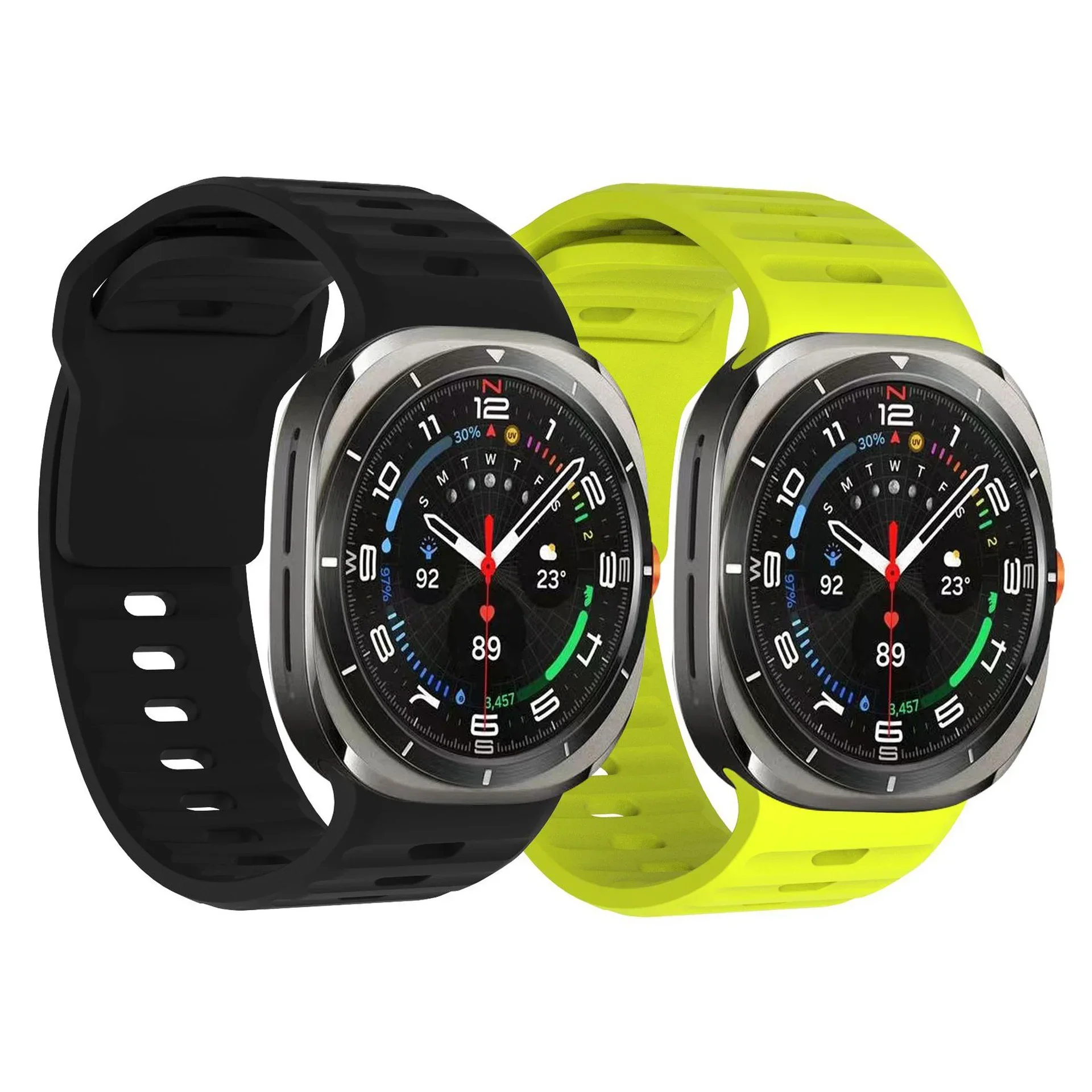 Cinturino per Samsung Galaxy Watch Ultra 47mm cinturino in Silicone Soft Sport Correa bracciale per Galaxy Ultra 47 MM cinturino di ricambio