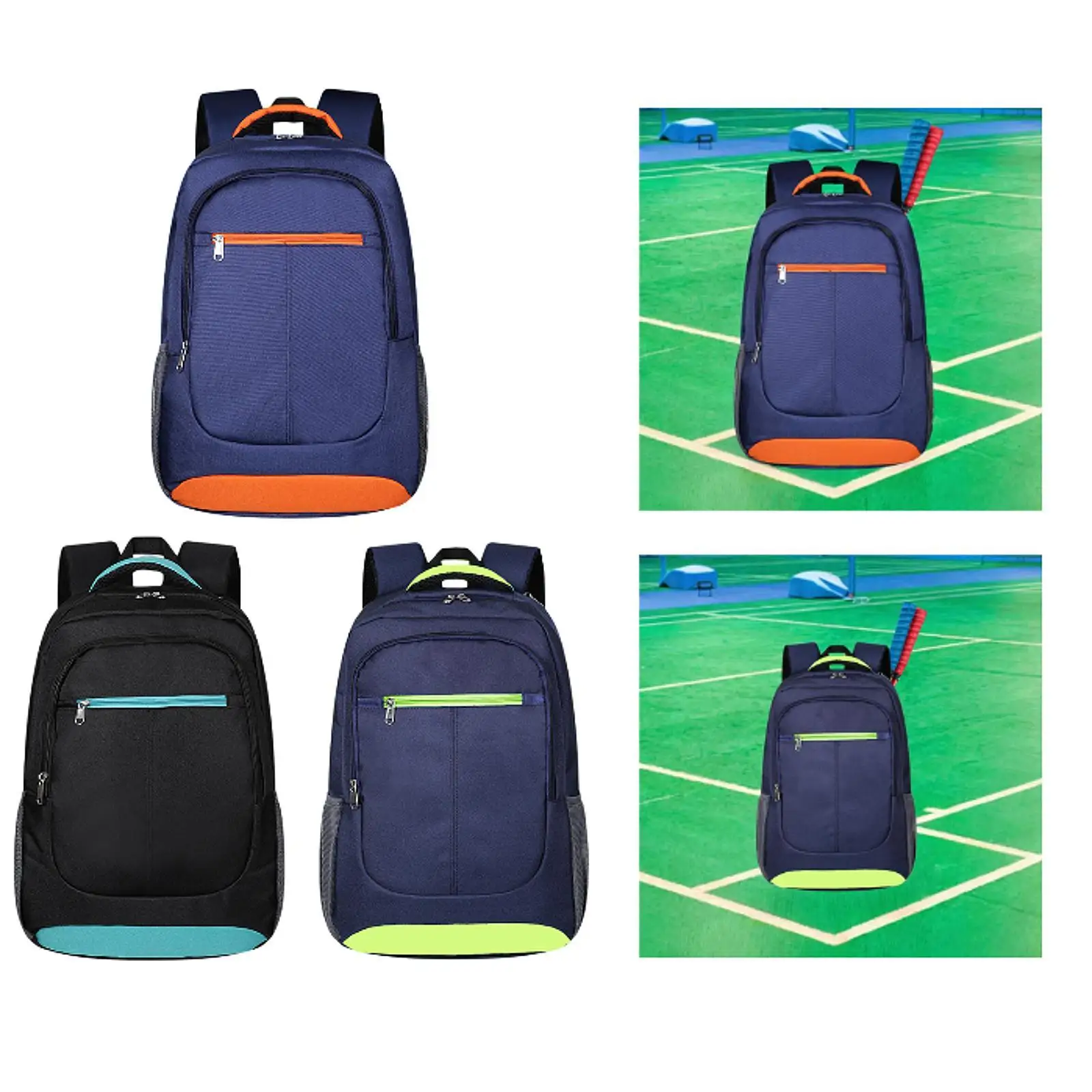 

Tennis Bag Laptop Backpack for Backpacking Training Badminton Racquets