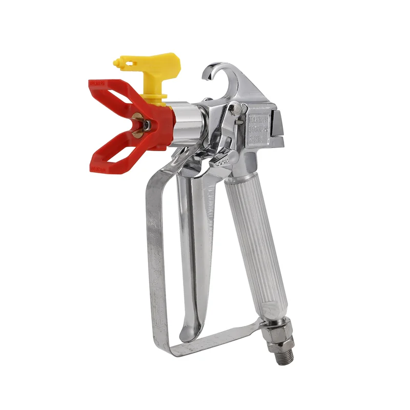 

A76K 3600 PSI Безвоздушный распылитель высокого давления Краскораспылитель Алюминиевый пистолет-распылитель с 517-распылительной решеткой для безвоздушного распылителя