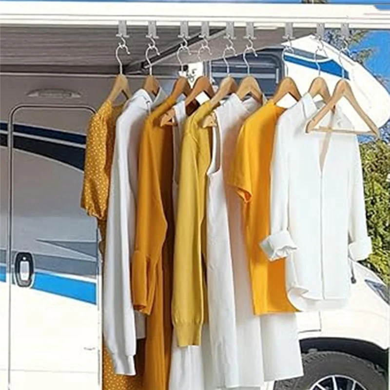 

ABHS-16 шт. крючки для тента на колесах, вешалки из кедрового дерева для палатки для кемпинга на автофургоне