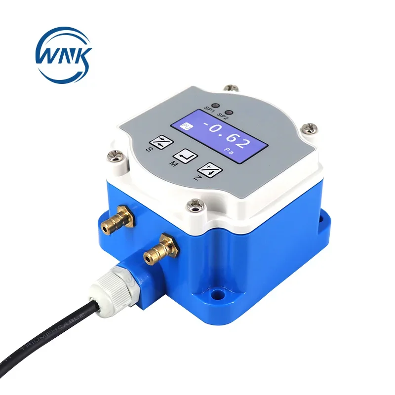 4-20ma 0-10V Micro Differential Pressure Transmitter Transducer With LCD Digital Display