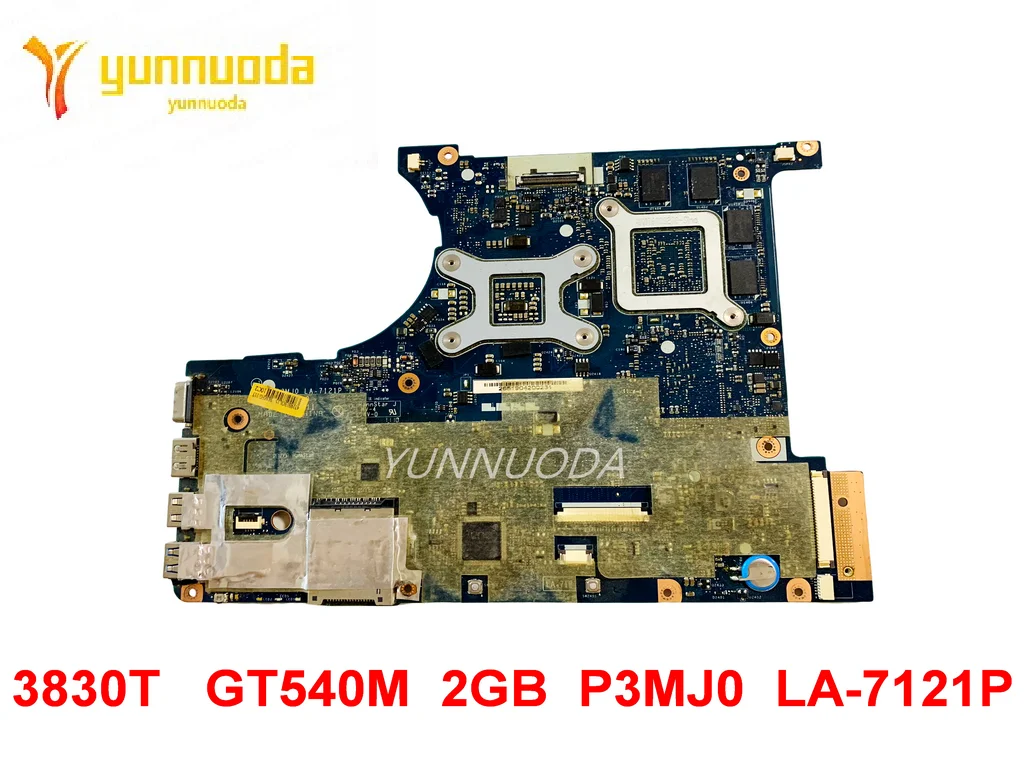 LA-7121P For Acer 3830 3830TG Laptop motherboard GT540M  2GB  P3MJ0 HM65 Tested Good