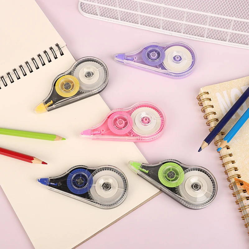 6pcs/set Capacity Ribbon Correction Express Privacy Protection Belt Real Office Stationery Student Stationery School Stat