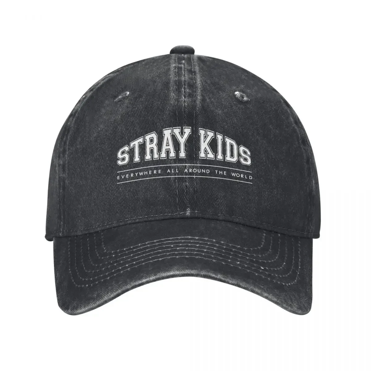 Classic Cute Animals Strayed Kids Kpop Rock Baseball Caps Men Women Distressed Wash Snapback Hat Outdoor Travel Caps Hat