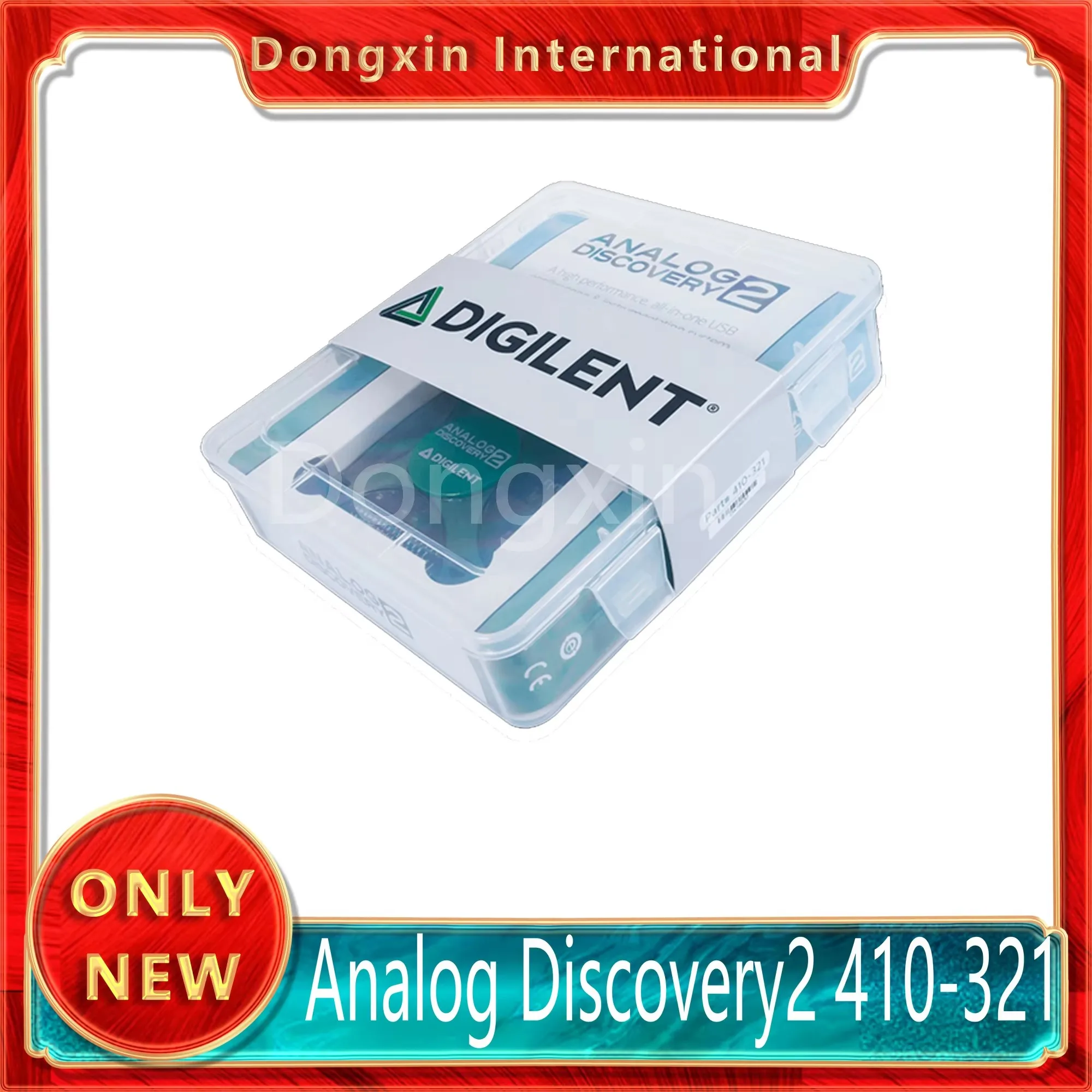 

Digilent Analog Discovery2(410-321) Oscilloscope AD2 Logic Analyzer Variable Power Supply