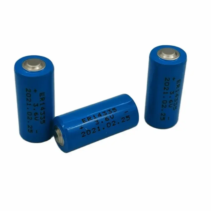 2pcs/lot ER14335 3.6V 2/3AA 1600mAh Flow Gas Meter Lithium Argon Battery