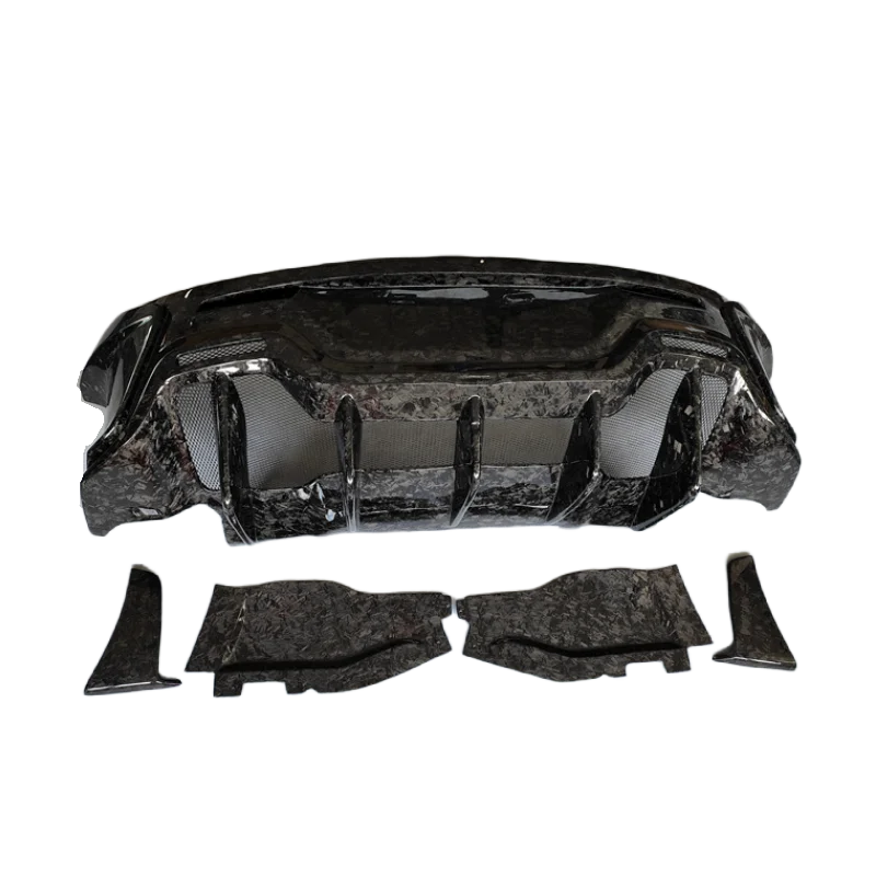 

Applicable to Modification and Upgrading of McLaren 540C 570S Hot Pressed Forged Grain Dry Carbon Fiber 600LT Rear Bumper Diffus