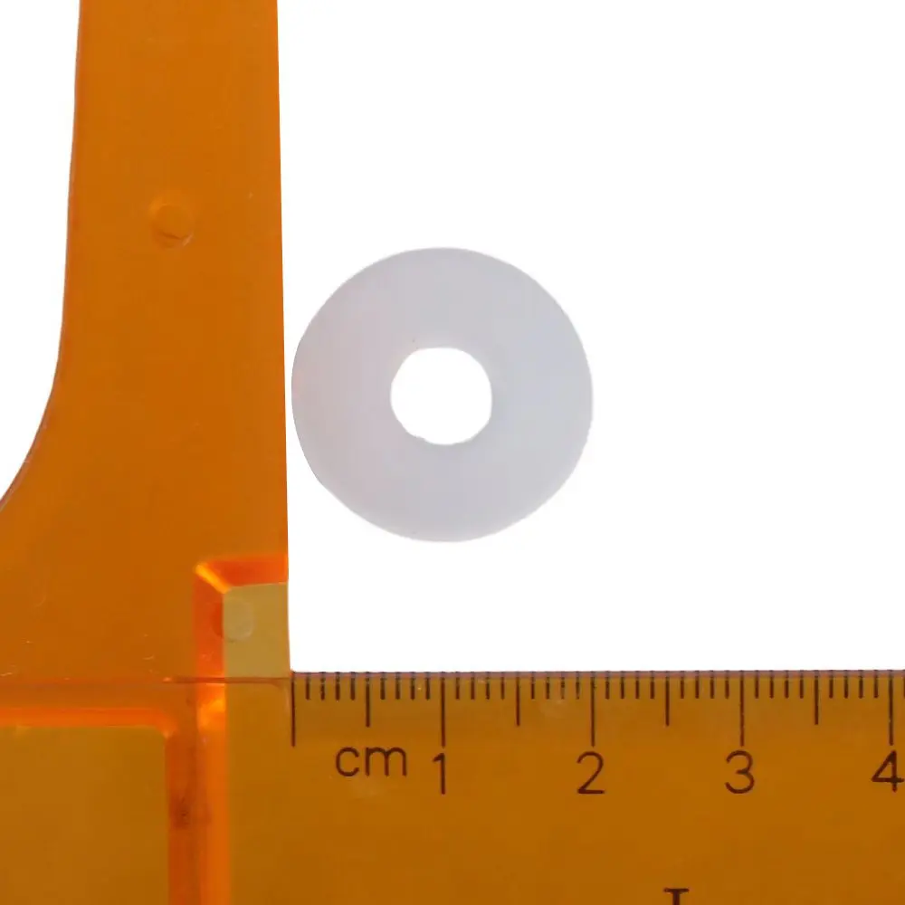 Guarnizioni in Silicone da 100 pezzi guarnizione a Base spessa a punta piatta per pistole a spruzzo per vernice Airless