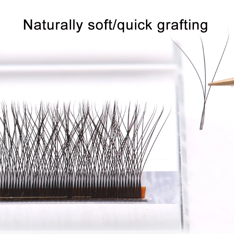 Ciglia a forma di W 3D C/D/DD Cluster Ciglia Premade Russo Volume Fan Estensione ciglia finte Forniture Cilia Strumenti per il trucco Nuovo