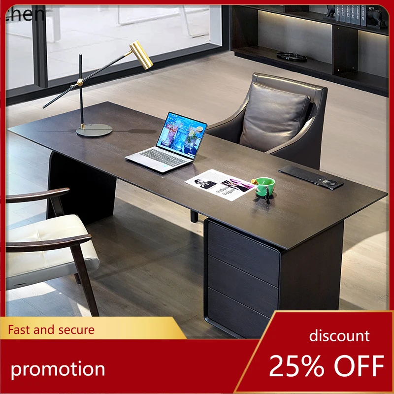 

ZMLminimalist light luxury study home desk desk writing desk simple