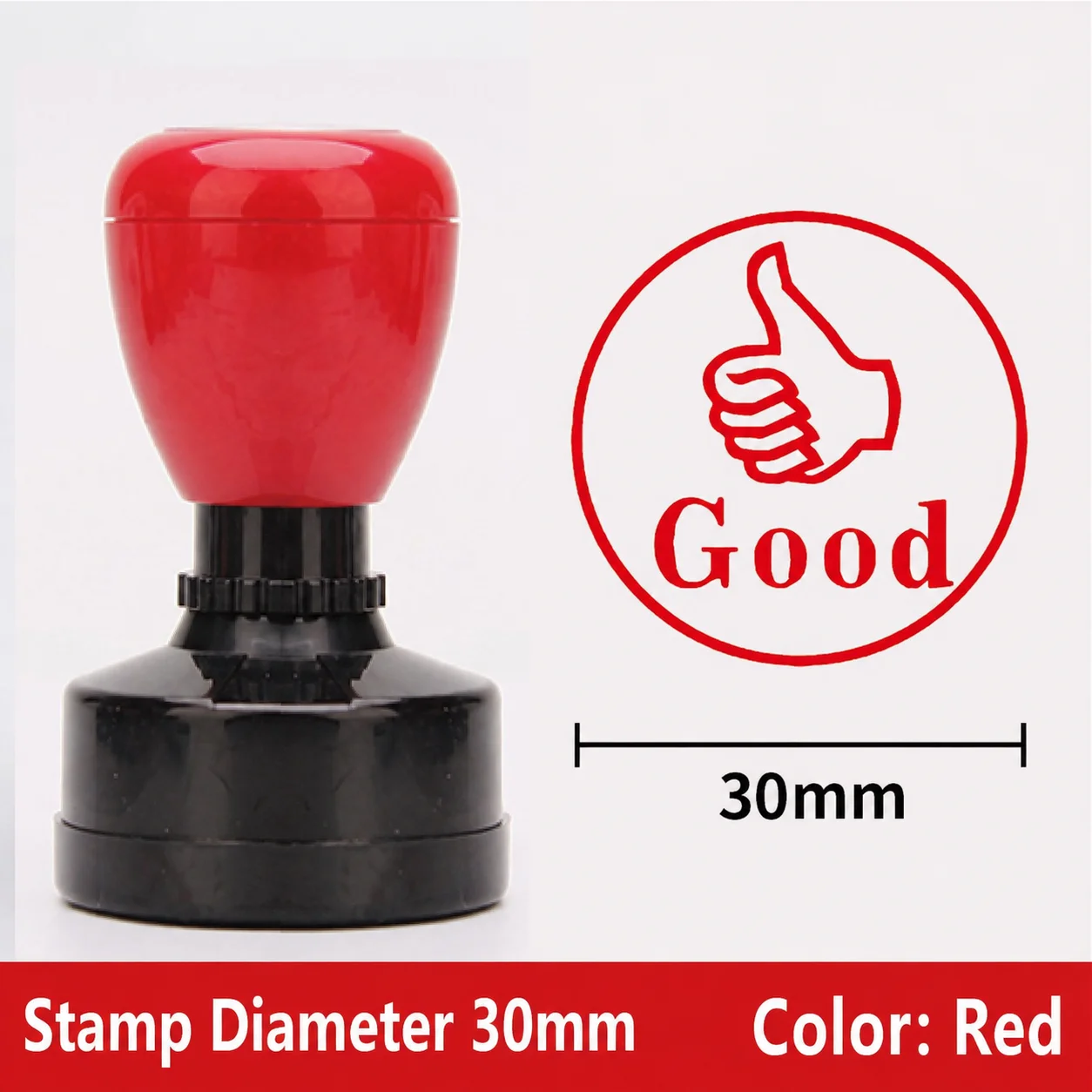 English Reward Stamp Round Teacher Comment Stamp Pre Inked Teacher Stamp Smudge Free For Kids English Learning Classroom Student