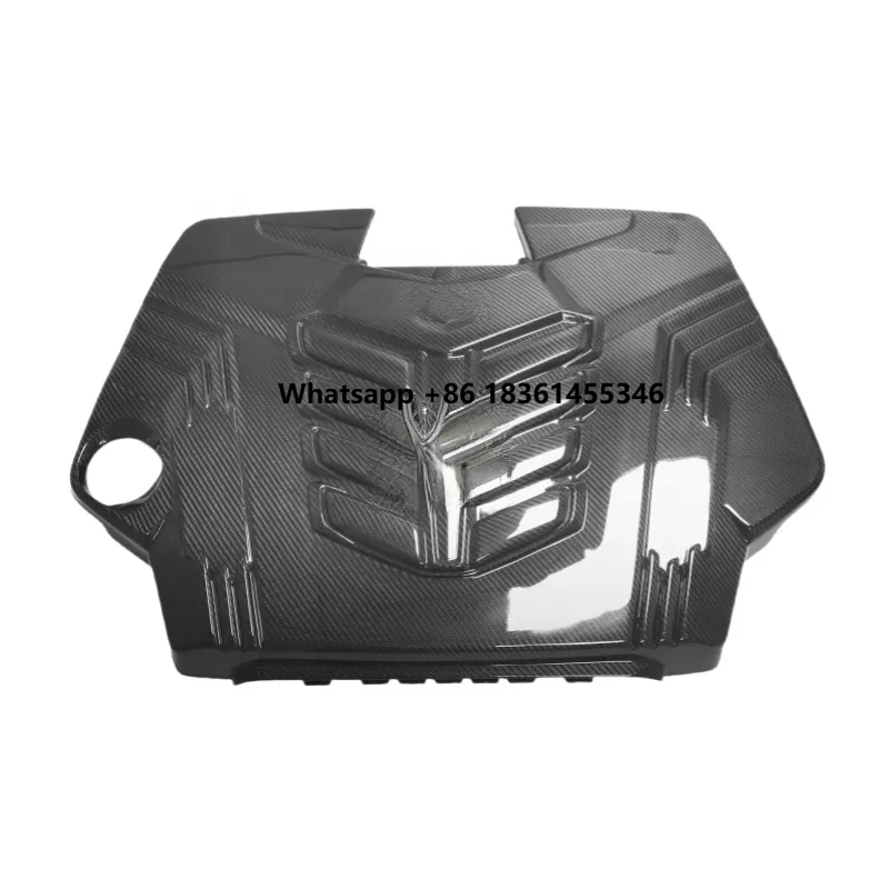 Upgrade  OEM Style Dry Carbon Fiber Engine Compartment Interior Hood  URUS