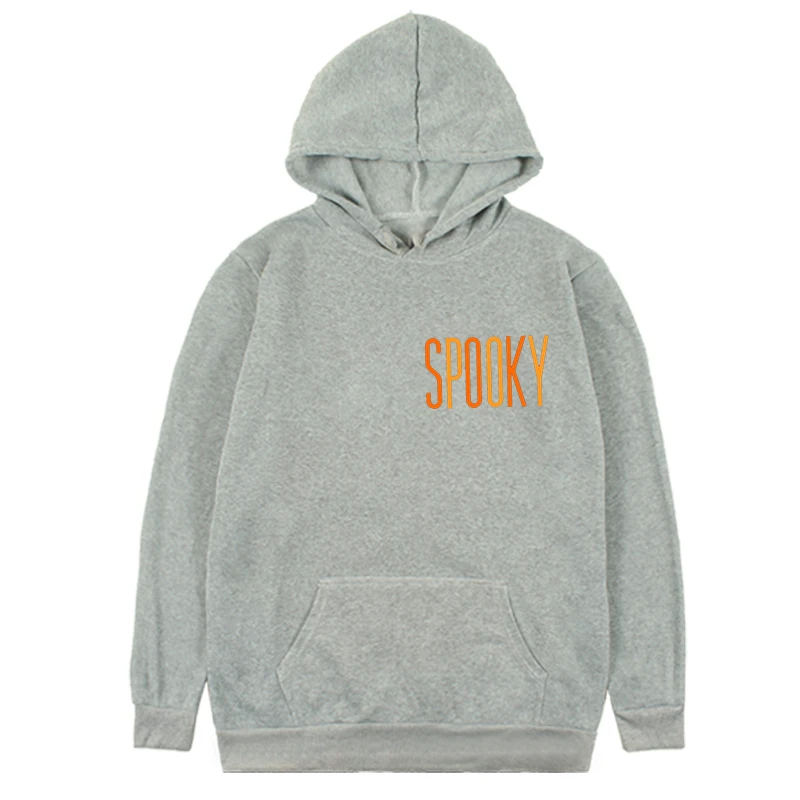 Vintage Halloween Sweatshirt Spooky Hoodies Aesthetic Retro Halloween Women Clothing Streetwear Clothes m
