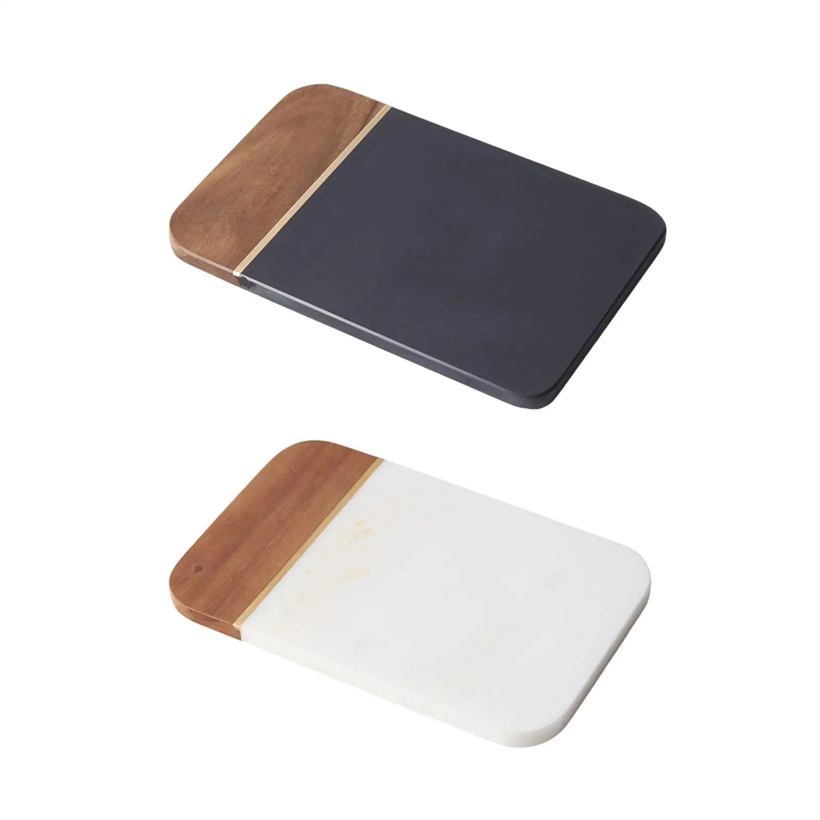 Food Tray Decorative Tray Multipurpose Solid Cutting Board Breakfast Platter for Hotel Salads Coffee Shops Restaurant Bakery