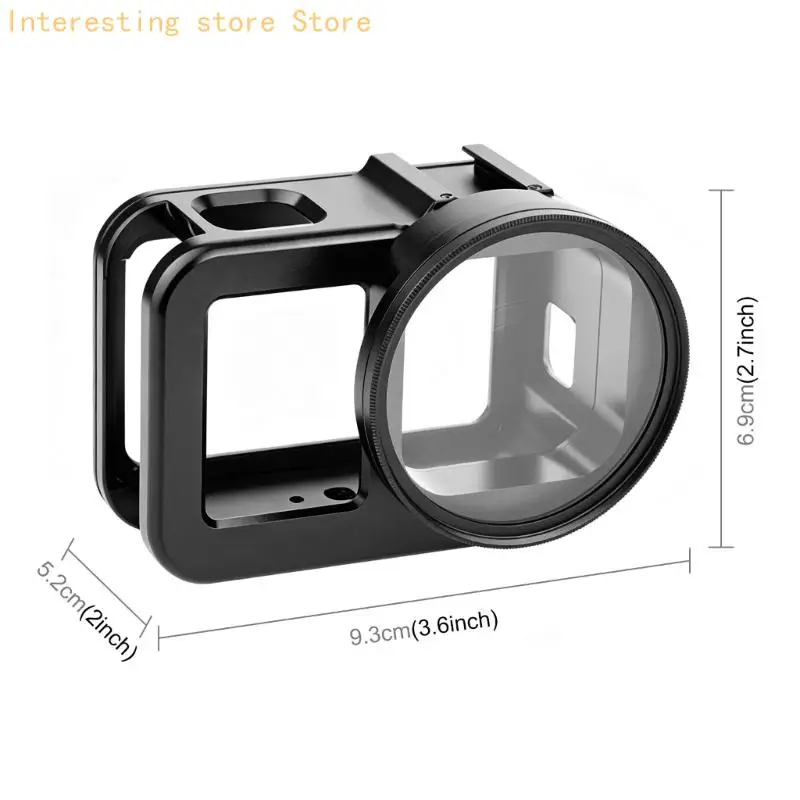 Kamerakäfig aus Aluminium mit offenem Rahmendesign für Mission1/1Pro Kamerarahmen 55KC – Detail 6