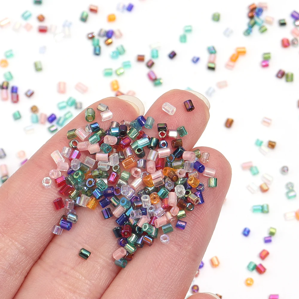 10/50g 2mm Bottled/Bagged Meta - Glass Seed Beads 2Mm Jewelry Making ulasan dan harga