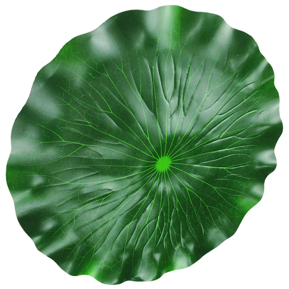 

Artificial Lotus Leaf Realistic Fishpond Floating Decor Eva Material Fish Tank Garden Pond Decoration Simulation Lotus Leaves