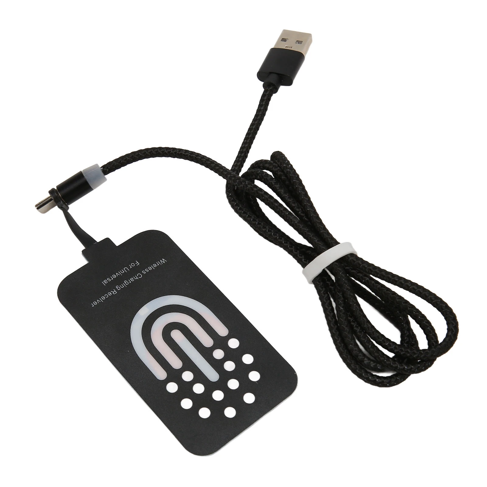 Thin Wireless Charging Receiver Type C Magnetic Suction Dual Purpose Wireless Charging Receiver Wireless Charging Patch Magnetic