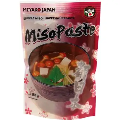 Pasta de sopa de miso oscura 150g - Miyako
