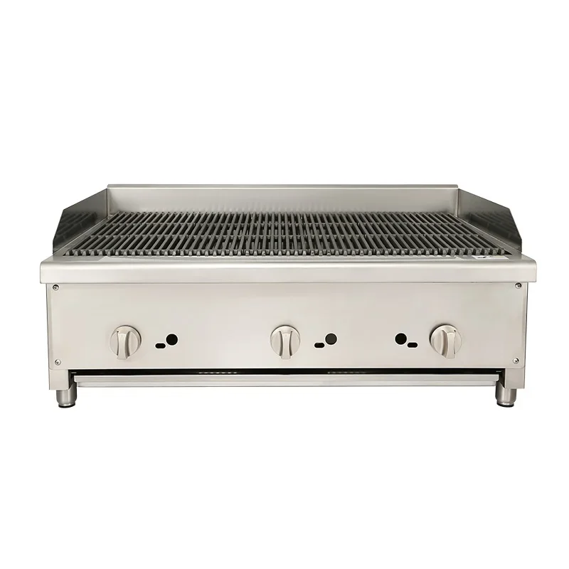 

36" Commercial Countertop Gas Char Grill for Restaurant