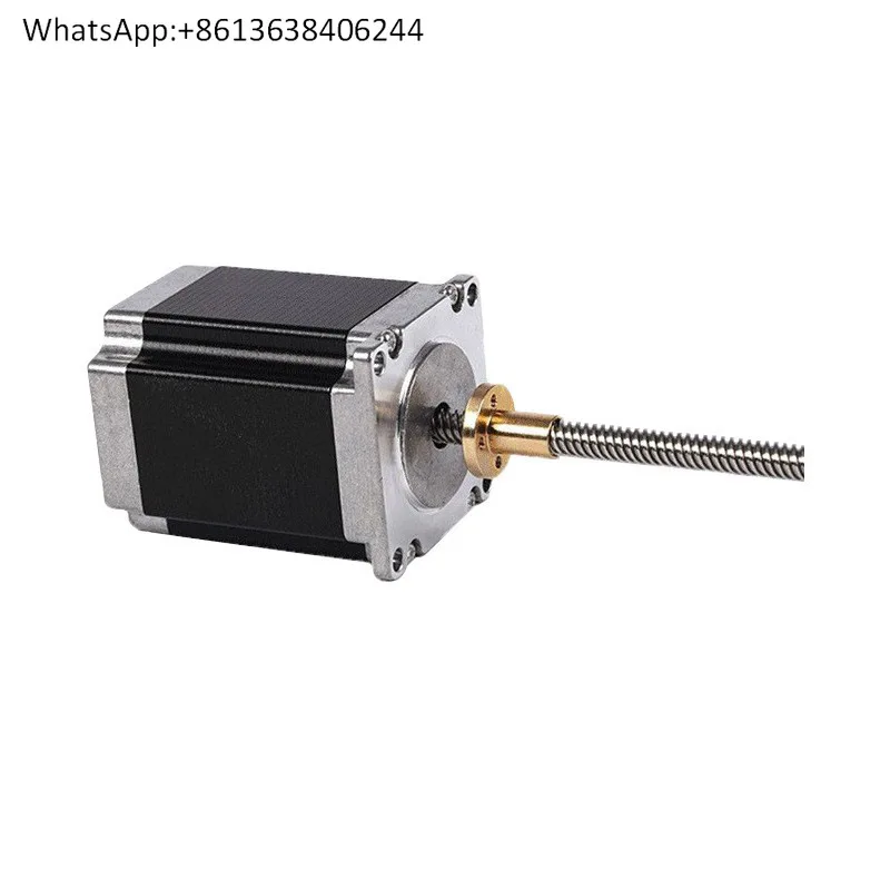 

57BYGH76-100 Винтовой шаговый двигатель Микролинейный переменный ток на сильное расстояние