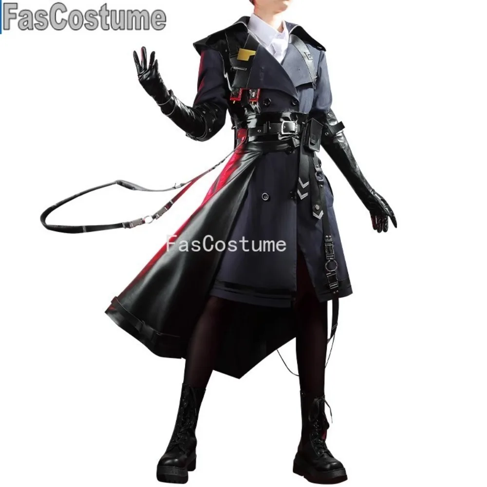 

FasCostume аниме «Путь в никуда» Раху игровой костюм великолепная крутая униформа косплей костюм Хэллоуин карнавальная вечеринка наряд для ролевых игр