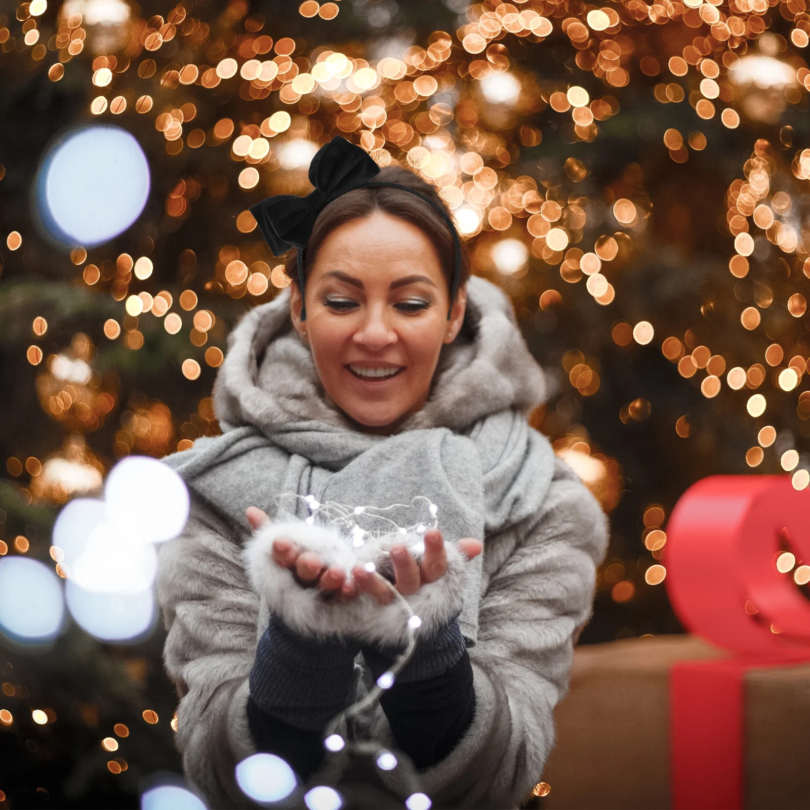 1 шт. женская волосы с бантом, стильное украшение для праздника