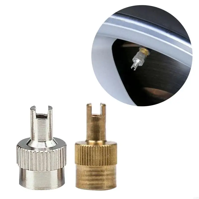 

400D Slotted for Head Stem Cover with Removal Tool Car Tire for Valve Repair