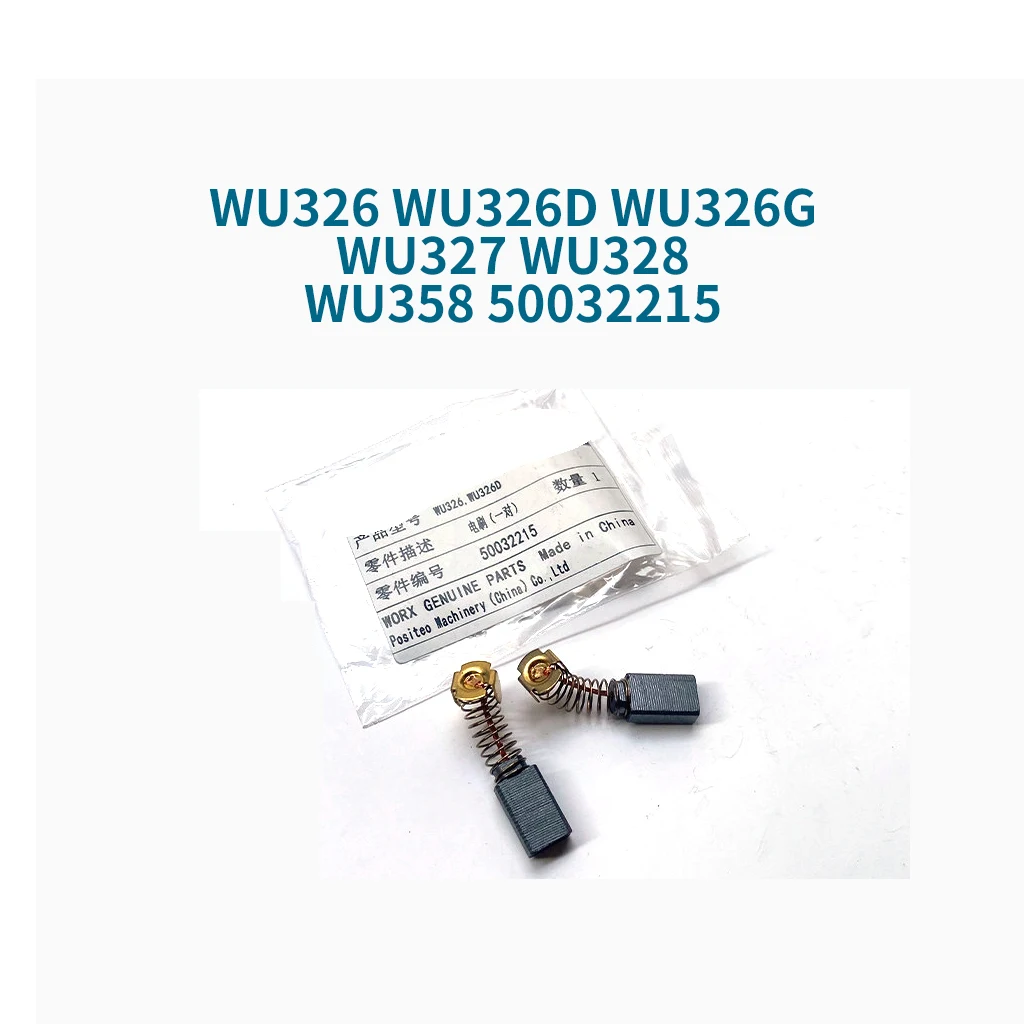 Carbon Brush for WORX WU326 WU326D WU326G WU327 WU328 WU358 50032215 Rotary Hammer Power Tool Replacement Parts