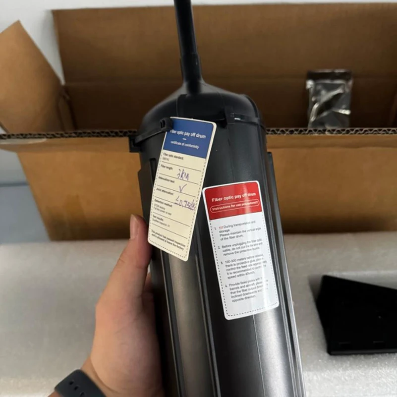 

FPV Drone Optical Fiber Image Data Module 2.0 Version 2km/3km/5km/10km Built in Sky End Relay Extender Module Anti-Interference