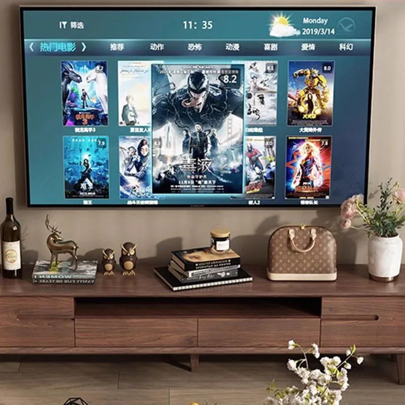 Front Room Tv Stands Mobile Media Shelf Floor Sets Bedroom Center Console Table Sets Display Muebles Hogar Theater Furniture