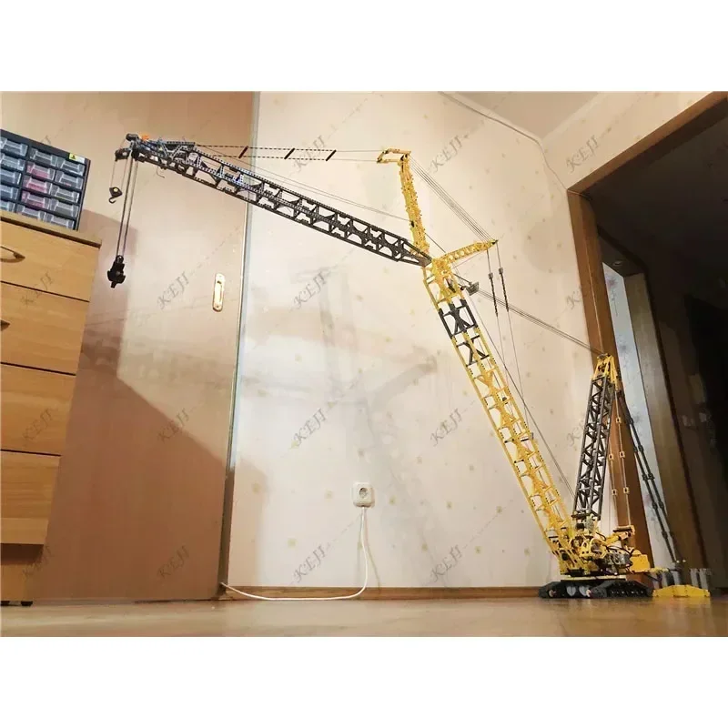 

MOC-39663 LR 11000 Tower RC Electric Crane Assembly Splicing Building Block Model 3851 Parts MOC Custom Toys for Kids